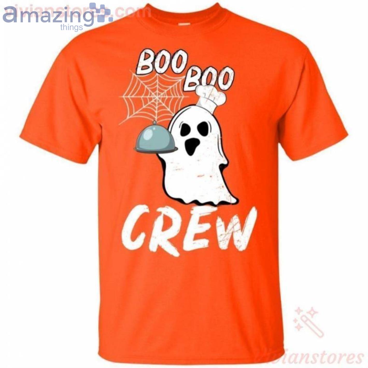 Cook Ghost Boo Boo Crew Halloween T Shirt image Cook Ghost Boo Boo Crew Halloween T-Shirt Product Photo 2