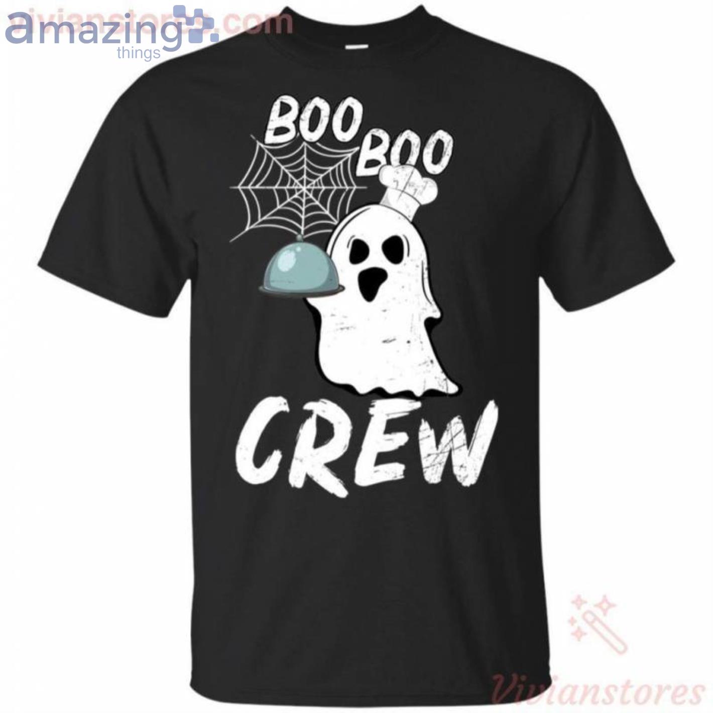 Cook Ghost Boo Boo Crew Halloween T Shirt image Cook Ghost Boo Boo Crew Halloween T-Shirt Product Photo 1 Product photo 1