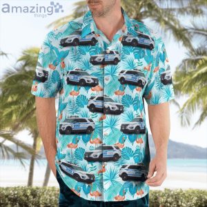 Counter Terrorism Bureau New York Police Department Ford Interceptor Suv Hawaiian Shirt Product Photo 3