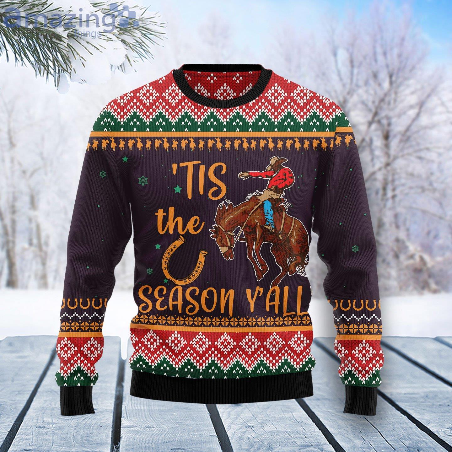 Western christmas shop sweater