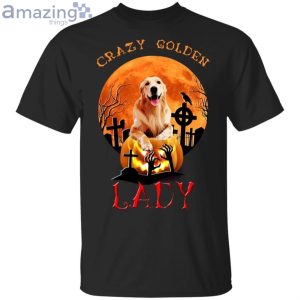 Crazy Golden Retriever Lady  Golden Retriever T-Shirt