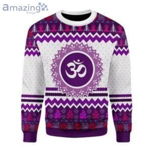 Crown Eye Chakra Ugly Christmas Sweater Product Photo 1
