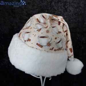Cup Of Tea Or Coffee Christmas Santa Hat For Adult And Child Product Photo 1