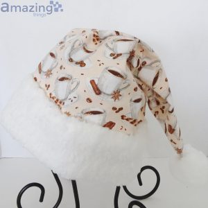 Cup Of Tea Or Coffee Christmas Santa Hat For Adult And Child Product Photo 5