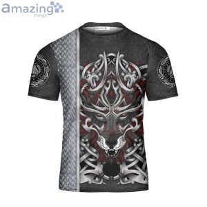 Custom Name Better To Be A Wolf Of Odin Than A Lamb Of God Viking 3D T-Shirt Viking Product Photo 1