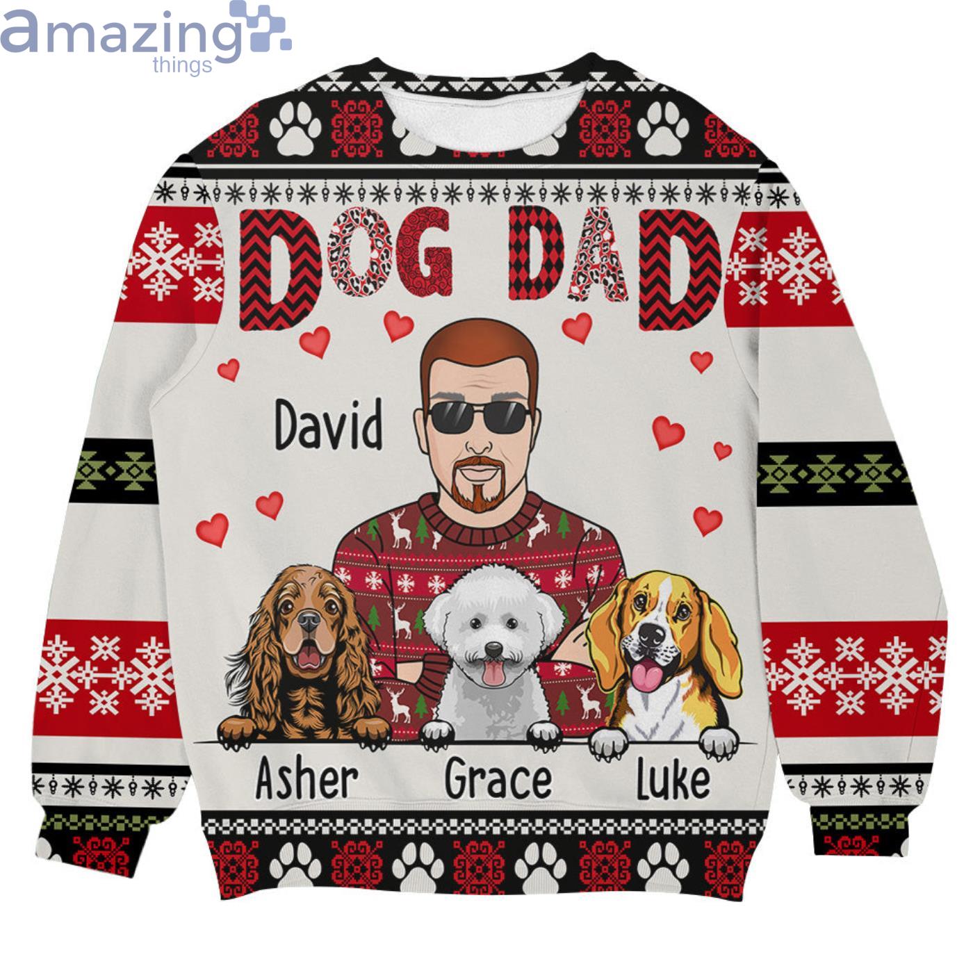 Custom dog hot sale christmas sweater