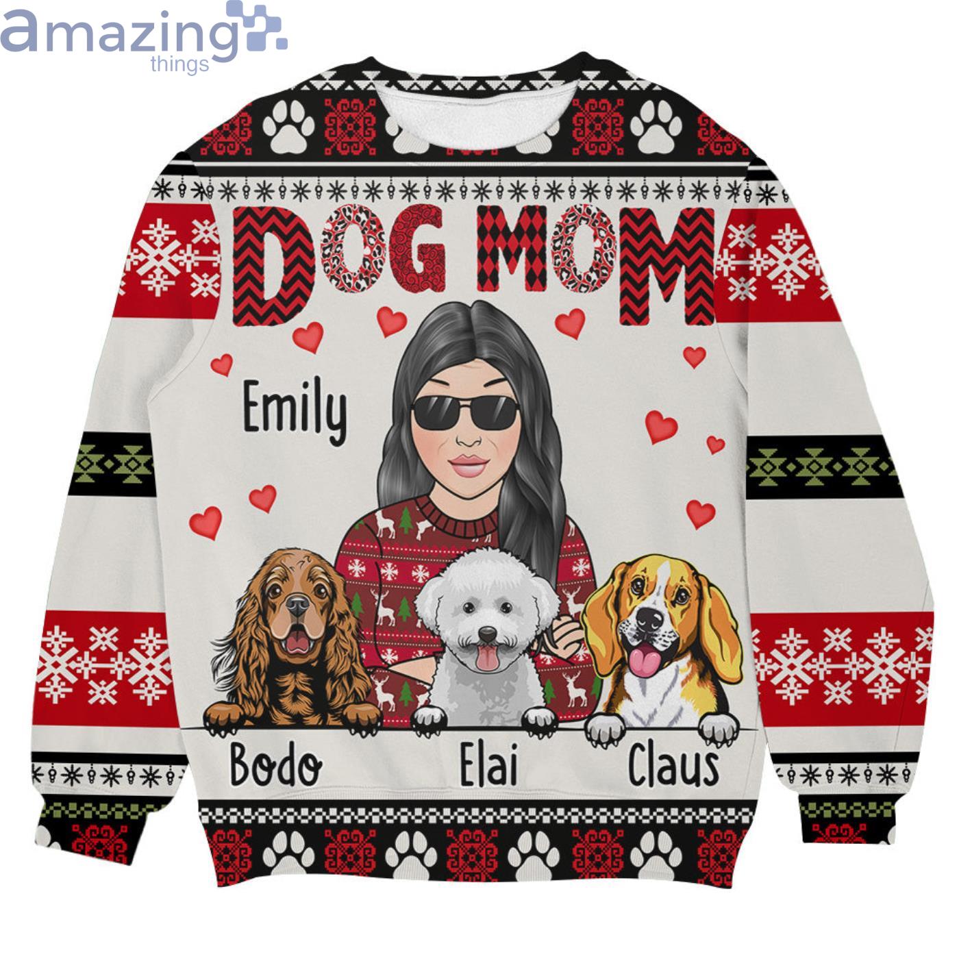 custom pet ugly christmas sweater