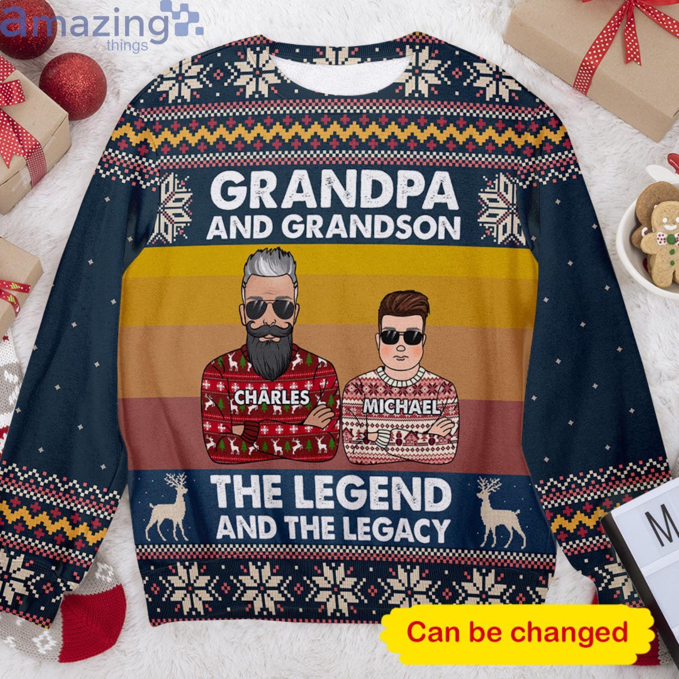 Grandpa christmas clearance jumper