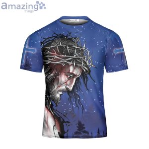 Custom Name I Believe In God Jesus 3D T-Shirt Christ Cross Christian Shirt Women Love Jesus Gift Product Photo 1