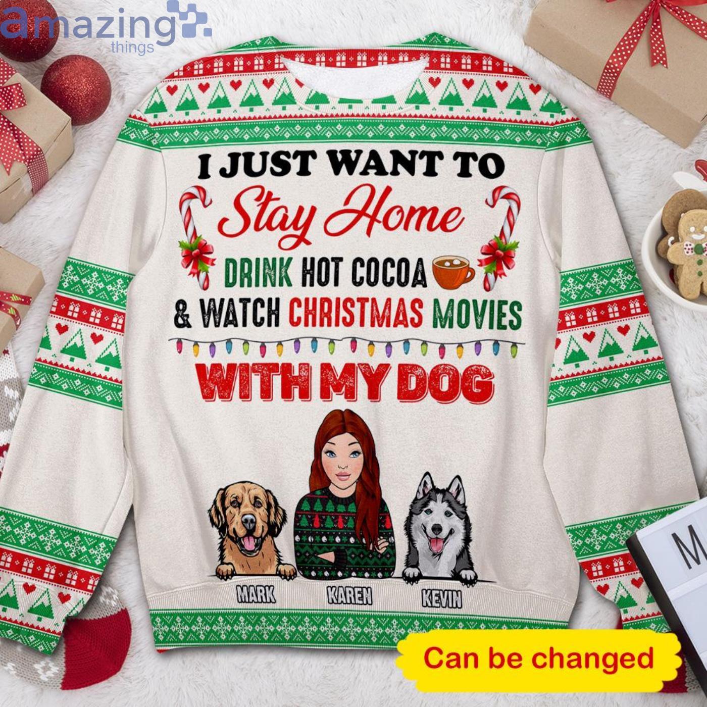 sweater with my dog on it