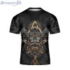 Custom Name Viking Warrior 3D T-Shirt No Mercy Viking Man Shirt Vikings Shirt Viking Dad Gift