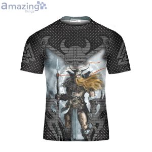 Custom Name Warrior I Never Lose Viking 3D T-Shirt Viking Shirt Viking Love Viking Gift Product Photo 1