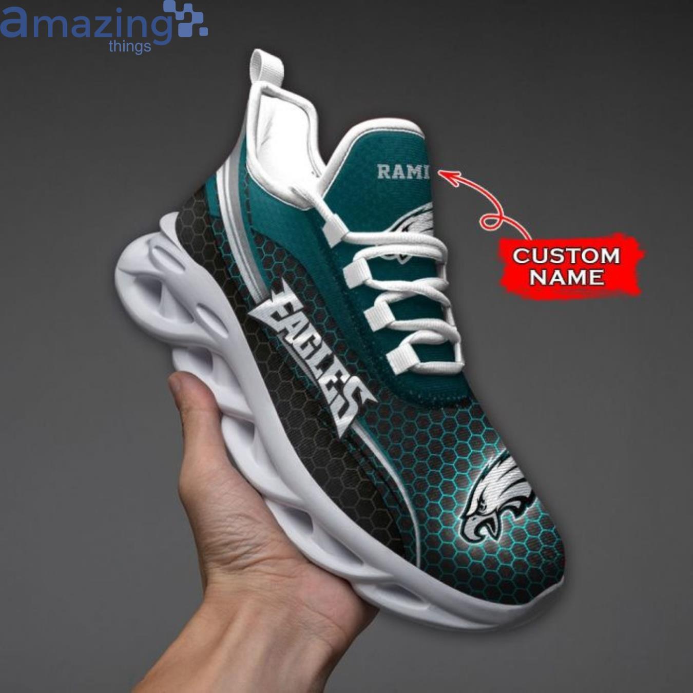 Customized Nfl Philadelphia Eagles Max Soul Sneaker Custom Name Shoes