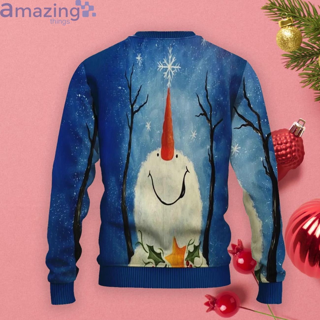 Cute Snowman Christmas Gift Ugly Christmas Sweater Product Photo 1 Cute Snowman Christmas Gift Ugly Christmas Sweater Product Photo 1