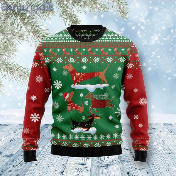 Dachshund christmas hotsell sweater for dog