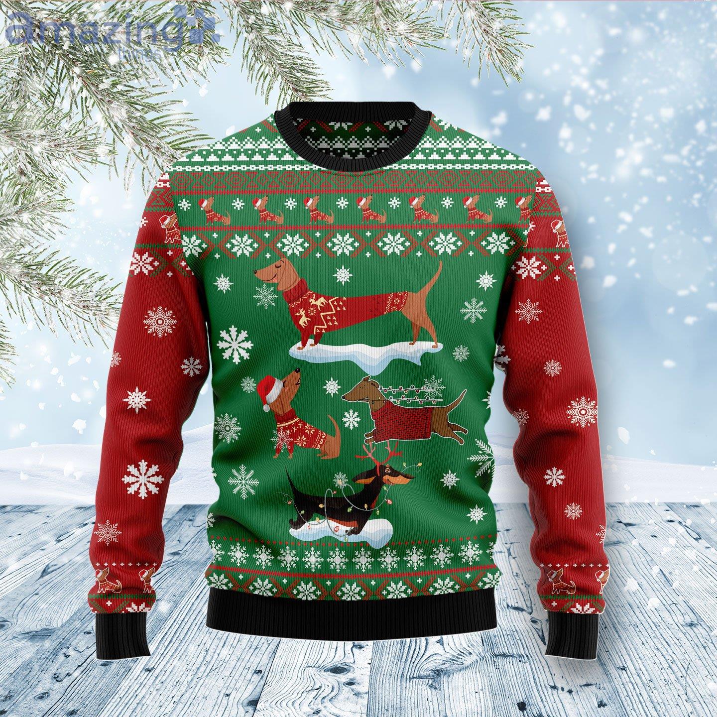 Dachshund shop ugly sweater