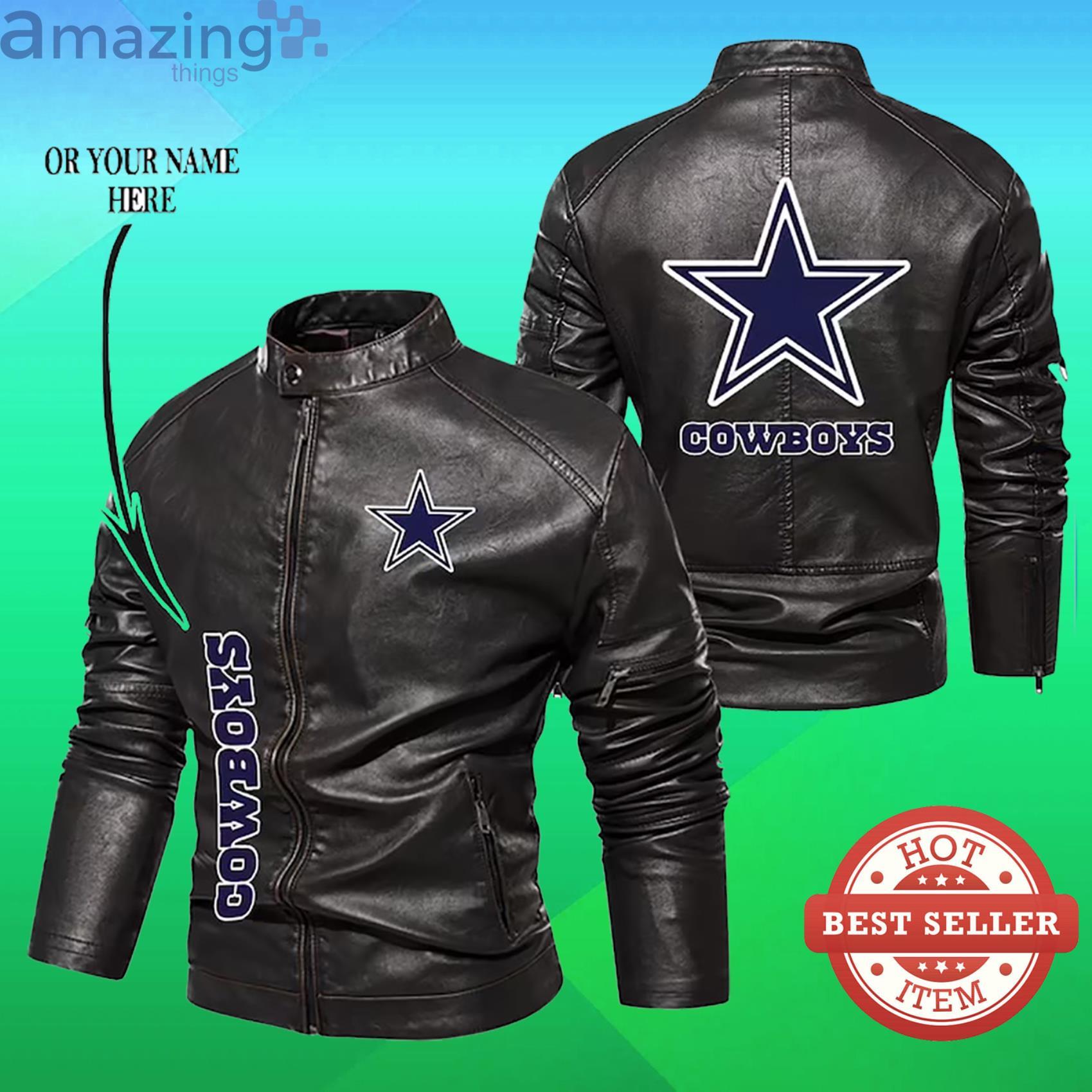 NFL Dallas Cowboys Faux Leather Jacket 