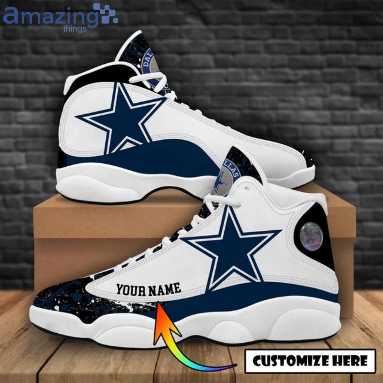 Personalized Dallas Cowboys 1 Air Jordan 13 Sneakers – Custom JD13 S -  extreme-honor