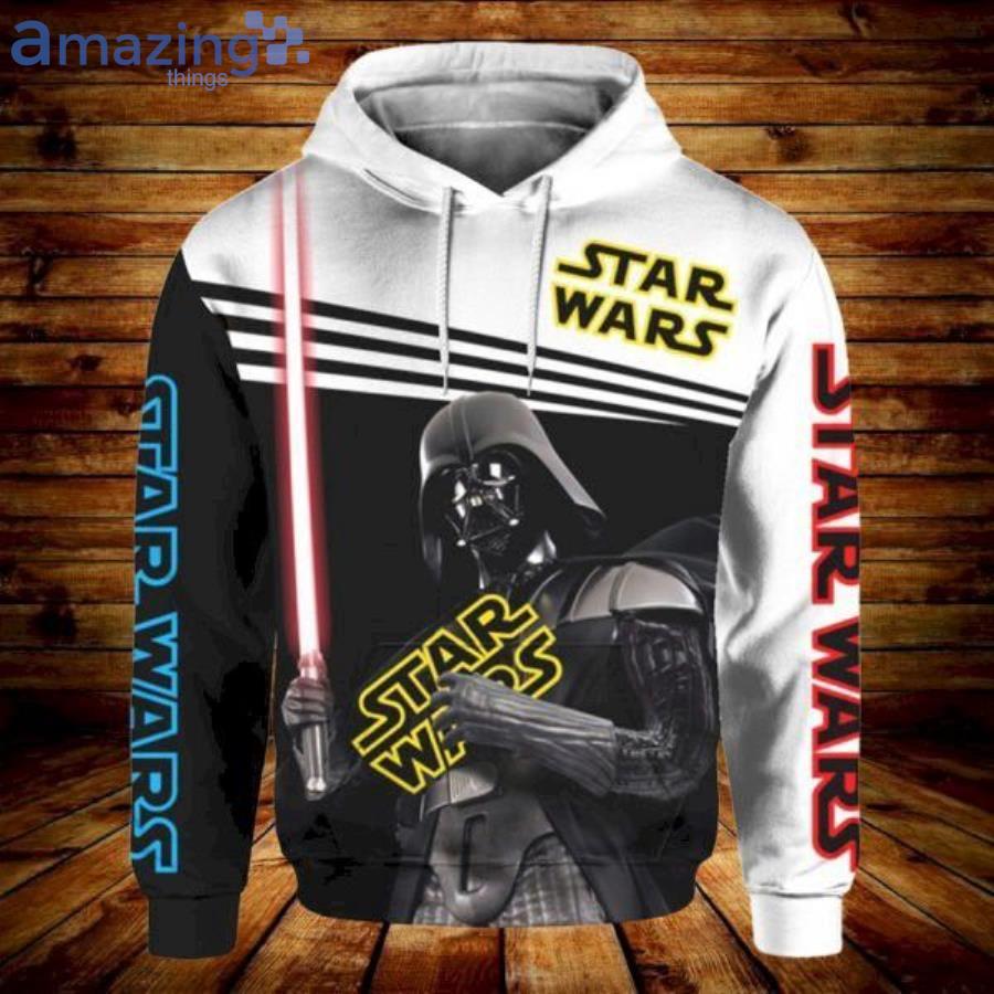 Darth Vader Hug Star Wars All Over Print 3D Hoodie image Darth Vader Hug Star Wars All Over Print 3D Hoodieproduct photo 1