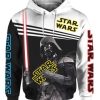 Darth Vader Hug Star Wars All Over Print 3D Hoodie