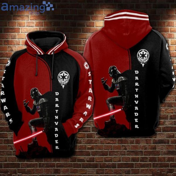 Darth Vader Star Wars Red And Black All Over Print 3D Hoodieproduct photo 1
