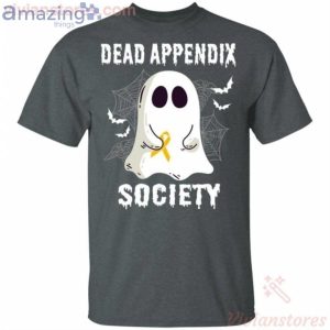 Dead Appendix Society Boo Ghost Halloween Funny T-Shirt Product Photo 2