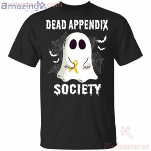 Dead Appendix Society Boo Ghost Halloween Funny T-Shirt Product Photo 1