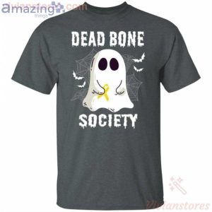Dead Bone Society Boo Ghost Halloween Funny T-Shirt Product Photo 2