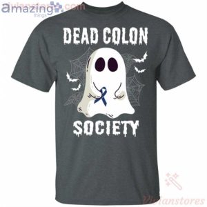 Dead Colon Society Boo Ghost Halloween Funny T-Shirt Product Photo 2