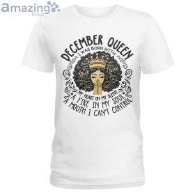 December Black Queen My Heart On My Sleeve Ladies T-Shirt Long Sleeve Tee Product Photo 8 Product photo 2