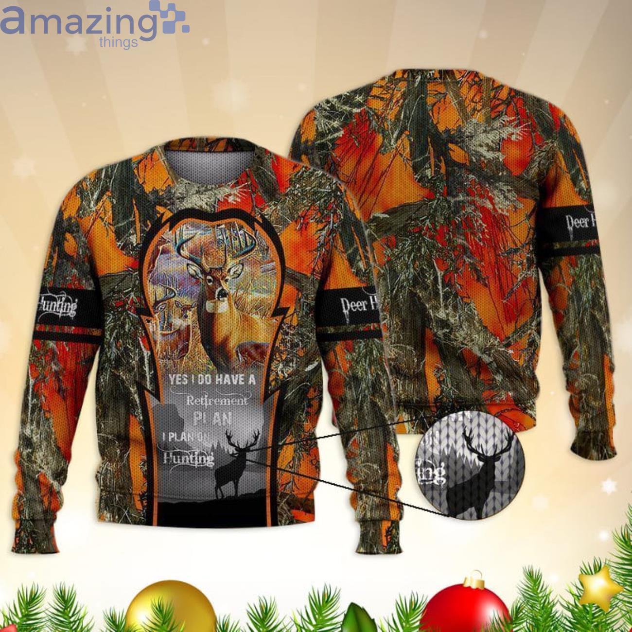 Deer Hunting I Plan On Hunting All Over Print 3D Sweater Product Photo 1