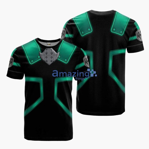 Deku Uniform Mha The Three Musketeers Amine Full Print T-Shirt Product Photo 1