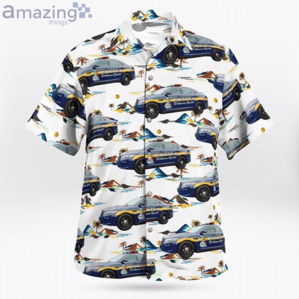 Delaware Capitol Police Ford Taurus Police Interceptor Hawaiian Shirt Product Photo 2