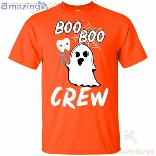 Dentist Ghost Boo Boo Crew Halloween T-Shirt Product Photo 2