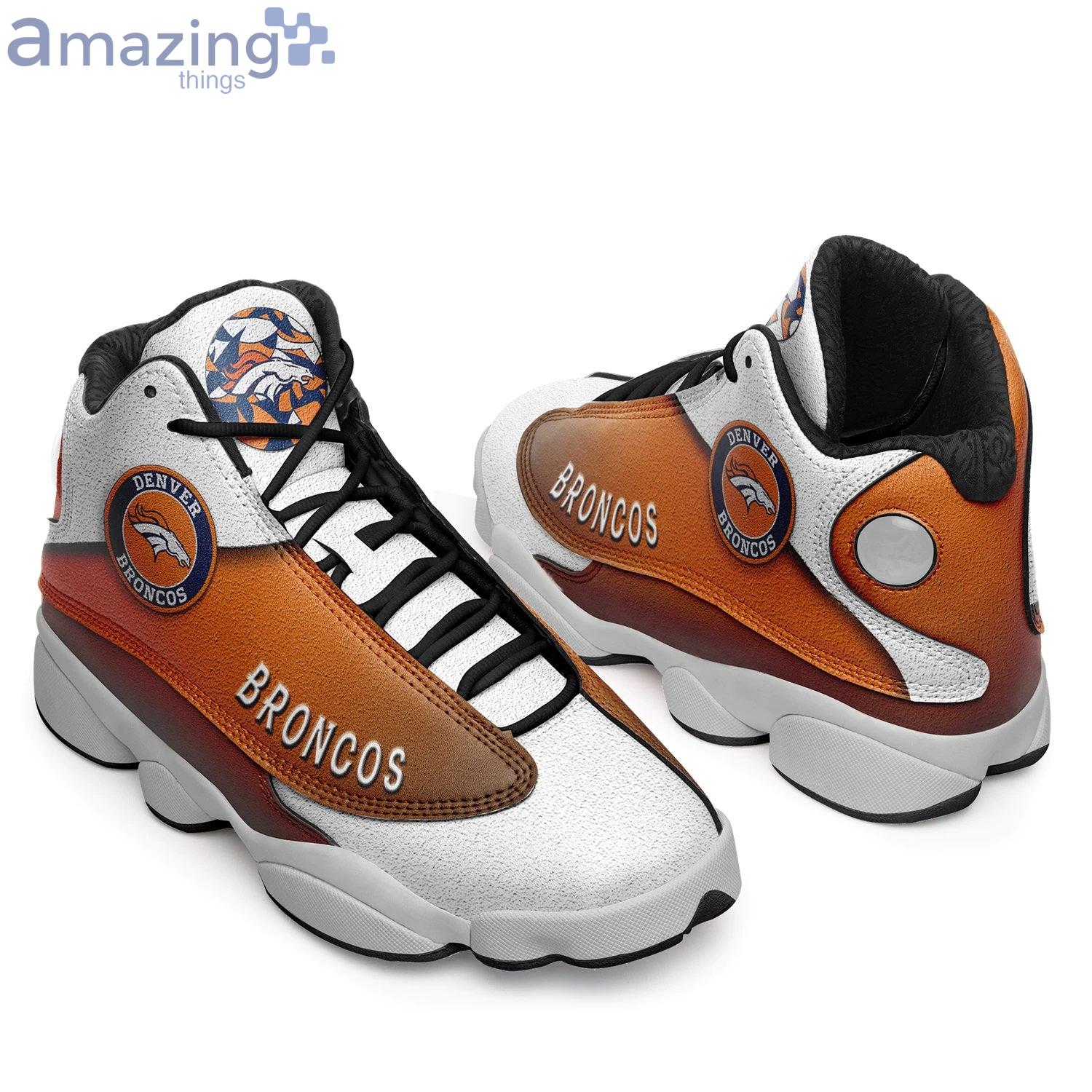 Denver Broncos Lover Air Jordan 13 Sneaker Shoes For Fans Product Photo 1