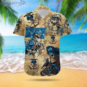 Detroit Lions Pirates Fans Pirates Skull Hawaiian Shirtproduct photo 2