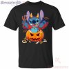 Devil Stitch In The Pumpkin Trick Or Treat Funny T-Shirt