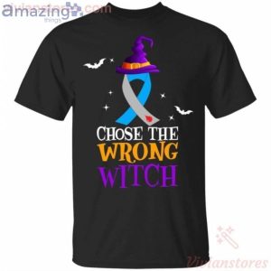 Diabetes Choose The Wrong Witch Halloween T-Shirt