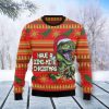 Dinosaur Funny Christmas Ugly Sweater