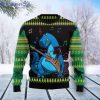 Dinosaur Guitar Funny Family Ugly Christmas Sweater Gifts