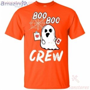 Doctor Ghost Boo Boo Crew Halloween T-Shirt Product Photo 2
