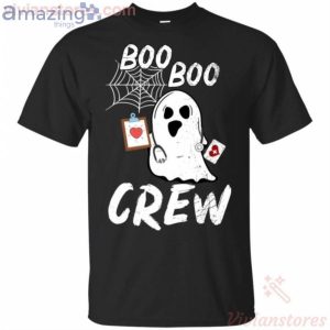 Doctor Ghost Boo Boo Crew Halloween T-Shirt Product Photo 1