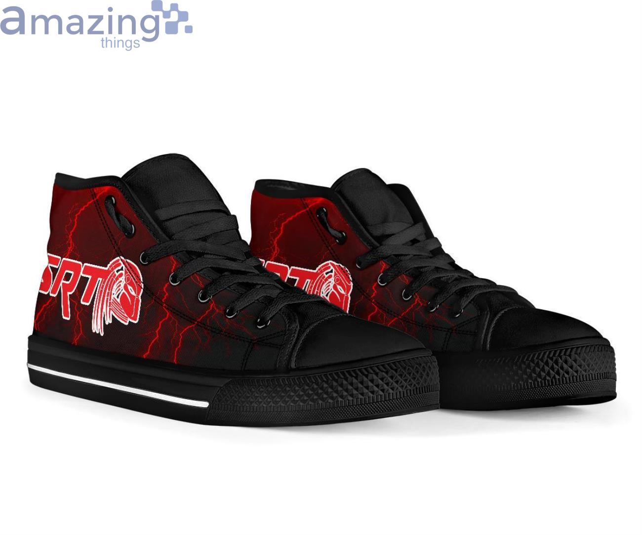 Dodge Srt Predator Thunder and Lightning High Top Shoes image Dodge Srt Predator Thunder and Lightning High Top Shoes Product Photo 3