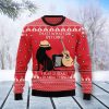 Dog Guitar Christmas Gift Ugly Christmas Sweater