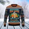 Dog Mom Camping Lover Ugly Christmas Sweater