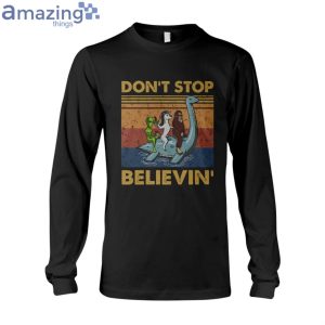 Don't Stop Believing Alien Ladies T Shirt image Don't Stop Believing Alien Ladies T-Shirt Product Photo 6