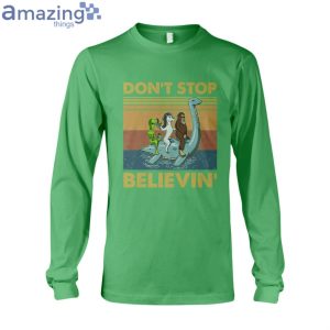 Don't Stop Believing Alien Ladies T Shirt image Don't Stop Believing Alien Ladies T-Shirt Product Photo 9
