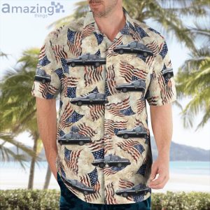 Dover Police Department Ford Crown Victoria K-9 Unit 4Th Of July Hawaiian Shirt Product Photo 3