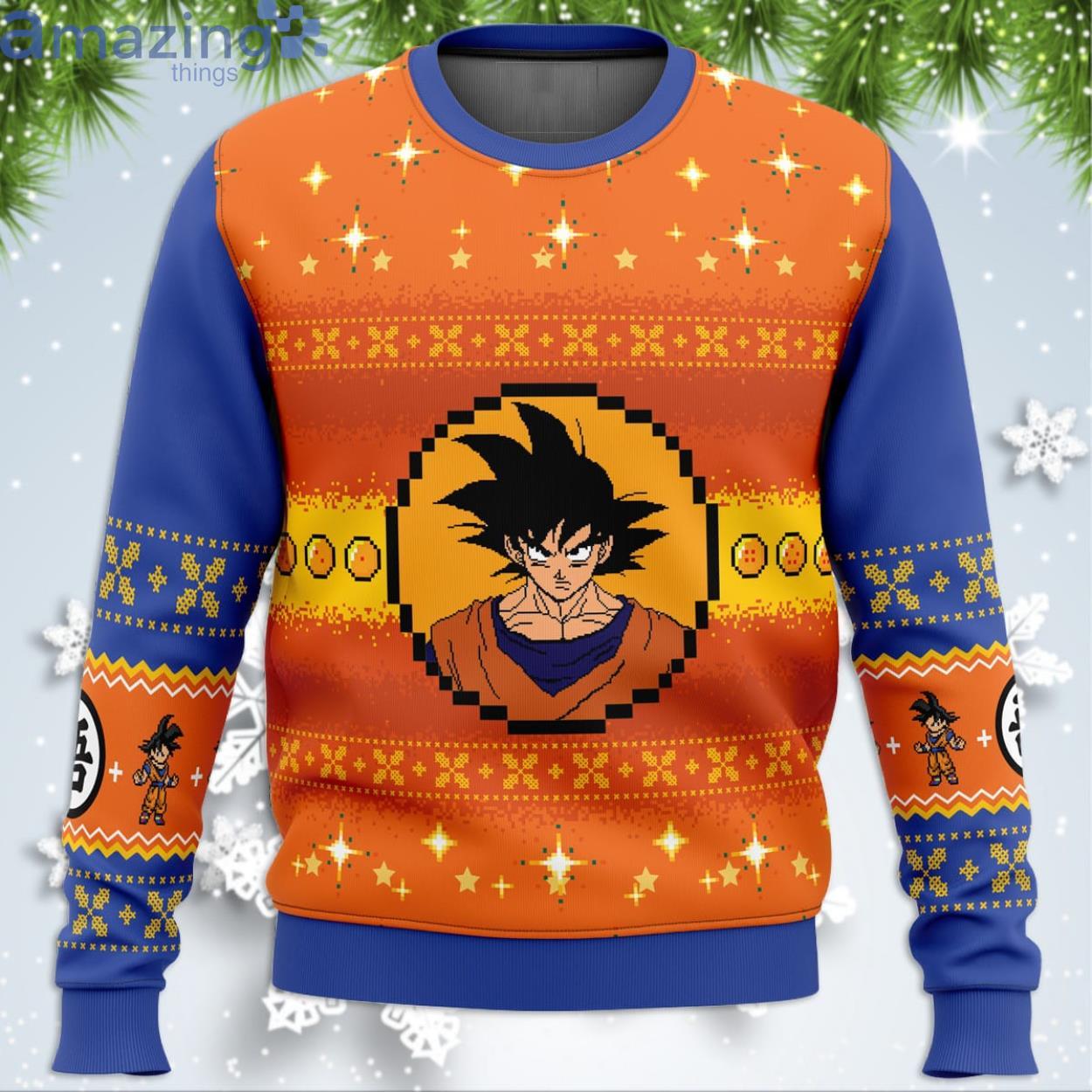 Dragon Ball Z Goku Holiday Sweater - BoxLunch Exclusive