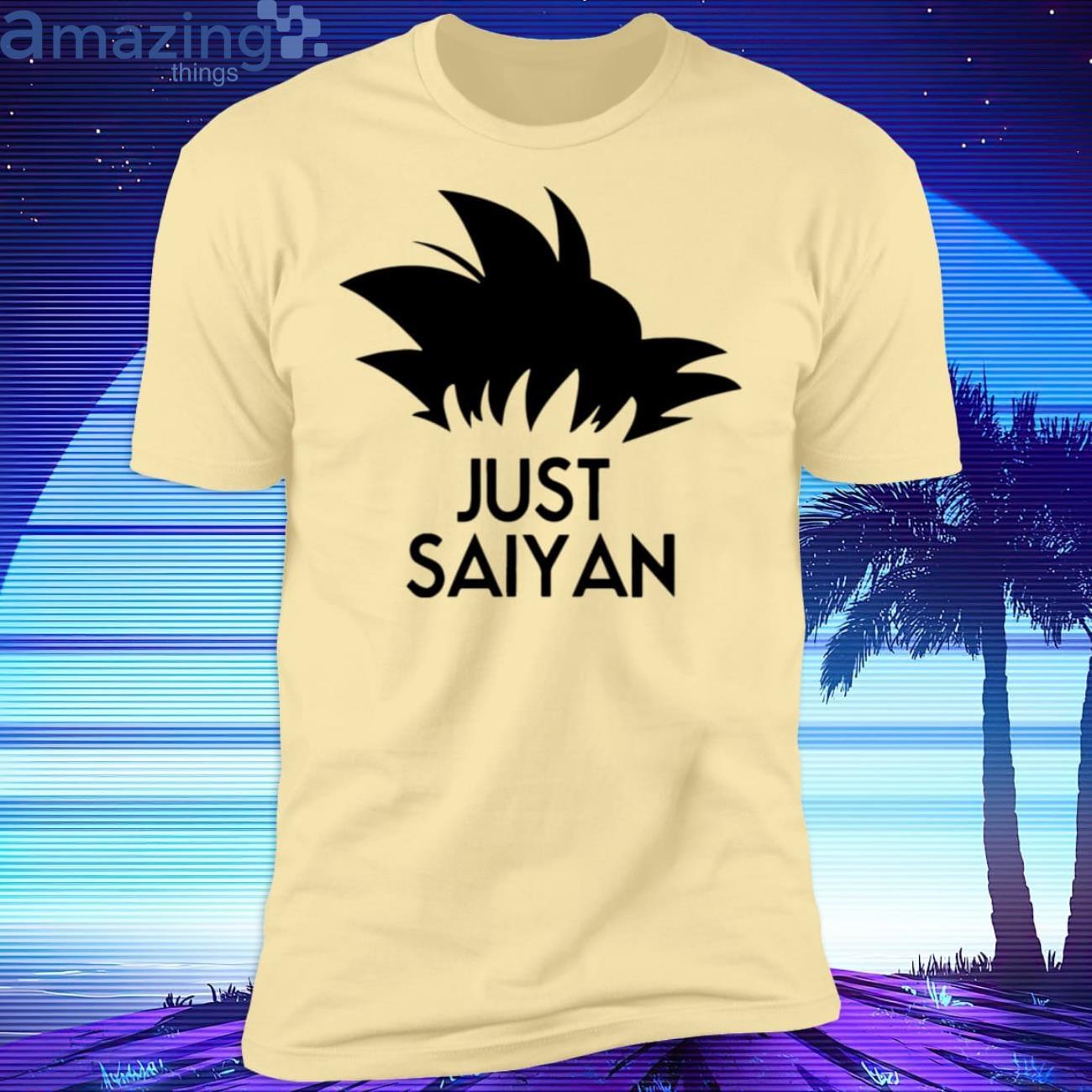 Dragonball Z Just Saiyan T-Shirt Product Photo 1 Dragonball Z Just Saiyan T-Shirt Product Photo 1